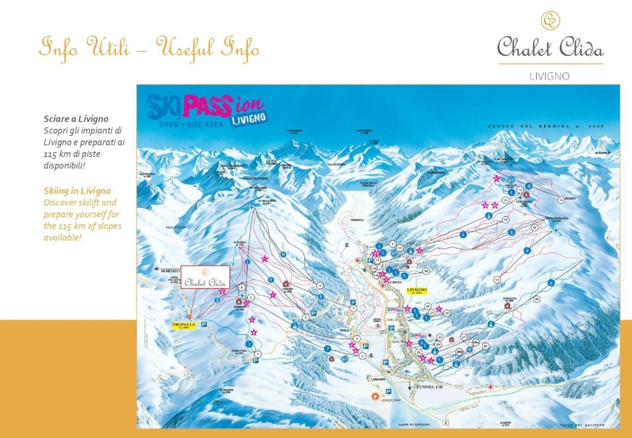 Chalet Clida Ливиньо Экстерьер фото